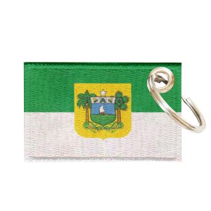 Chaveiro Bordado Bandeira Rio Grande do Norte Sublimado