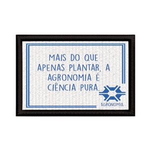 Patch Sublimado Símbolo Agronomia Ciência Pura Faculdade