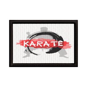 Patch Sublimado Karatê Estilo Shotokan Fundo Japão