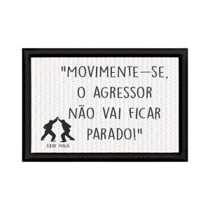 Patch Sublimado Krav Maga Luta Exército Israel Defesa