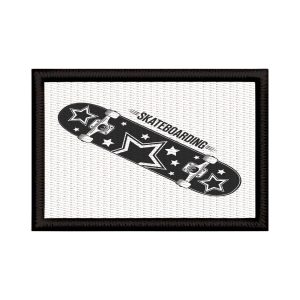 Patch Sublimado Skateboarding Estrelas Skateboard Skatista