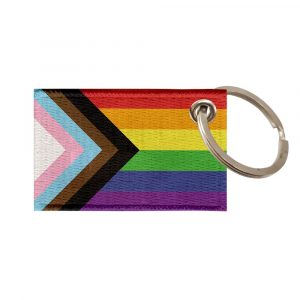 Chaveiro Sublimado Bandeira Progressista Orgulho LGBTQ+