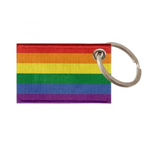 Chaveiro Bordado Sublimado Tradicional Orgulho LGBTQIA+